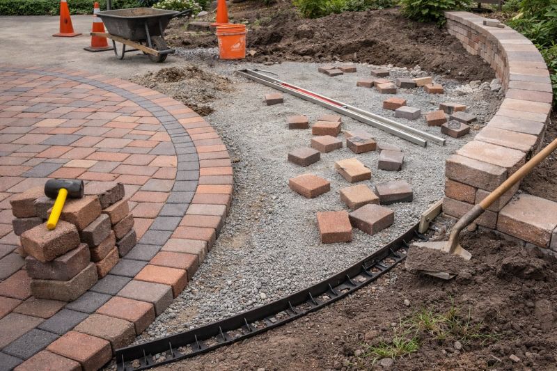 Brick Hardscape Construction in Manchester, NH