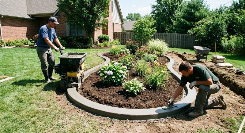 Cement Curbing Installation in Citrus County, FL