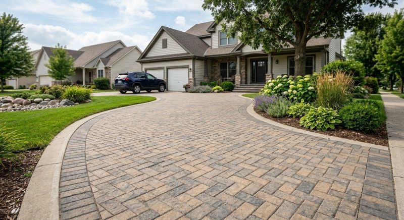 Driveway Pavers Replacement in Longmont, CO