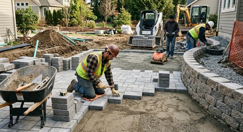 Garden Pavers Installation in Fairfield County, CT