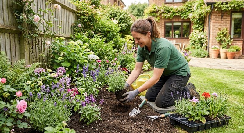 Spring Garden Maintenance in Ventura County, CA